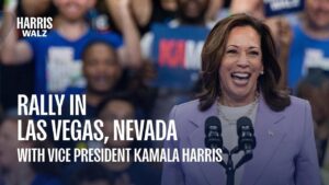Harris holds Las Vegas rally as Nevada becomes crucial swing state in election – The Guardian