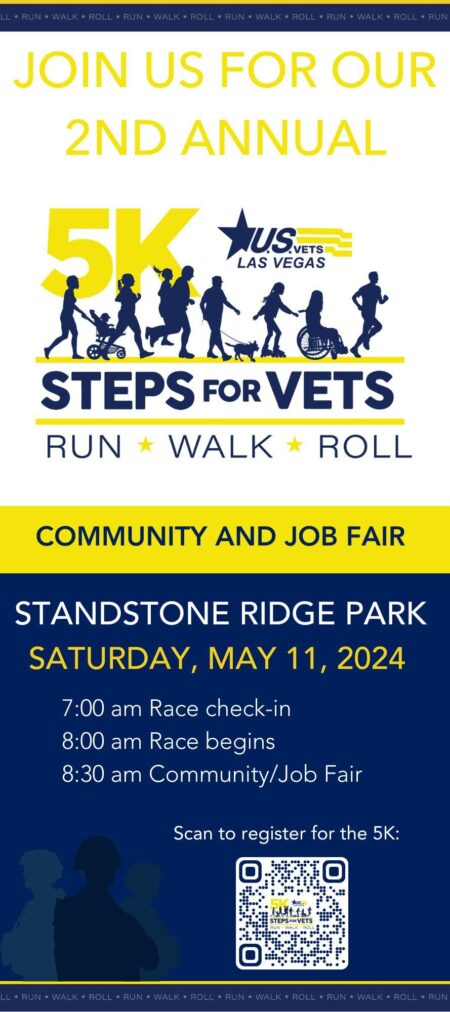 U.S. Vets Las Vegas’ 3rd Annual Steps For Vets 5K Run – KSNV