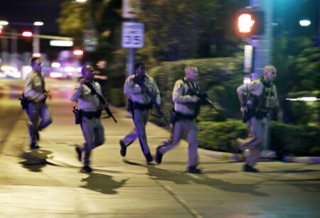 Wild video shows Vegas cops fatally shoot gym member attempting to carry out a mass killing – New York Post
