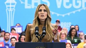 Jennifer Lopez campaigns with Harris in Las Vegas – as it happened | US elections 2024 – The Guardian