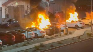 Man arrested in connection with Las Vegas Tesla arson facing federal charges – USA Today