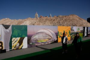 Athletics hold groundbreaking ceremony for $1.75 billion Las Vegas stadium – USA Today