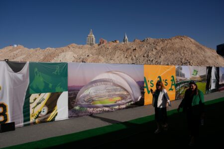 Athletics hold groundbreaking ceremony for $1.75 billion Las Vegas stadium – USA Today