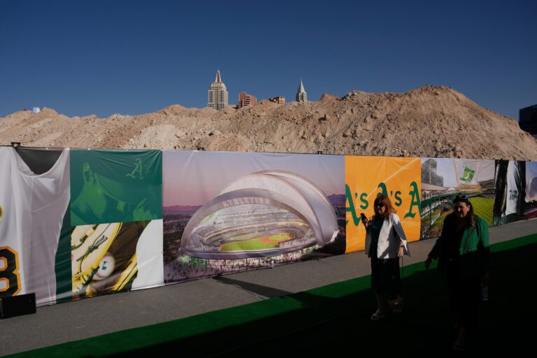 Athletics hold groundbreaking ceremony for $1.75 billion Las Vegas stadium – USA Today