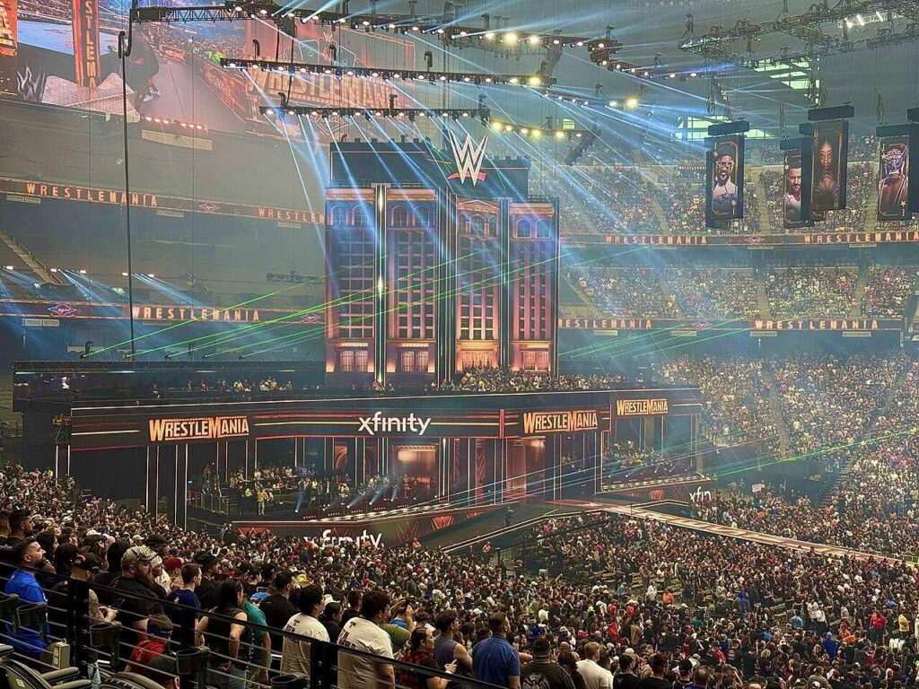 WrestleMania 41 stage reveal: See what set looks like, details for WWE’s big event – USA Today