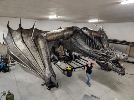 Metal sculptor Kevin Stone moves studio to Southern Nevada – Las Vegas Business Press