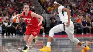 Fever vs. Aces highlights: Las Vegas rallies to beat Caitlin Clark, Indiana – USA Today