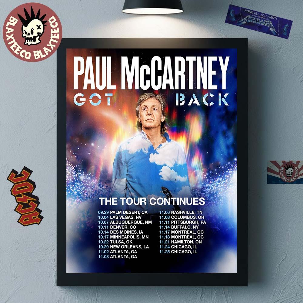 Paul McCartney announces Got Back 2025 US tour dates: How to get tickets – USA Today