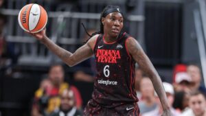 Fever vs. Aces highlights, score: Caitlin Clark-less Indiana gets back in win column – USA Today