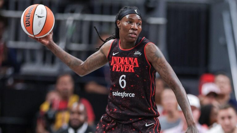 Fever vs. Aces highlights, score: Caitlin Clark-less Indiana gets back in win column – USA Today