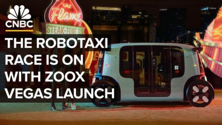 Amazon’s Zoox jumps into U.S. robotaxi race with Las Vegas launch – CNBC