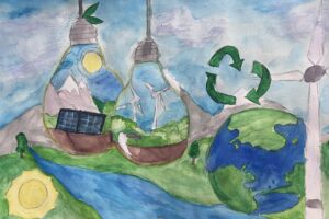 Earth Day 2025: Student artwork decorates the globe-shaped Sphere in Las Vegas – USA Today