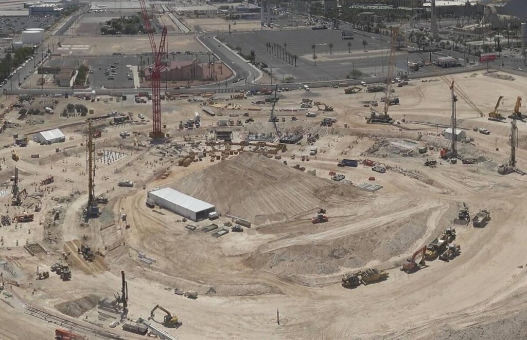 A’s Begin Pouring Concrete at Las Vegas Ballpark Site – Sports Illustrated