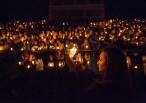 Las Vegas school hosts candlelight vigil for two girls lost to tragedies – KSNV