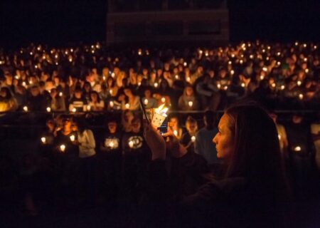 Las Vegas school hosts candlelight vigil for two girls lost to tragedies – KSNV