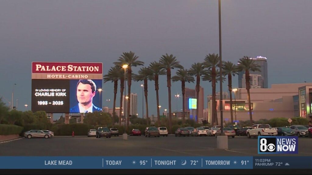 Las Vegas honors the legacy of Charlie Kirk – KLAS 8 News Now