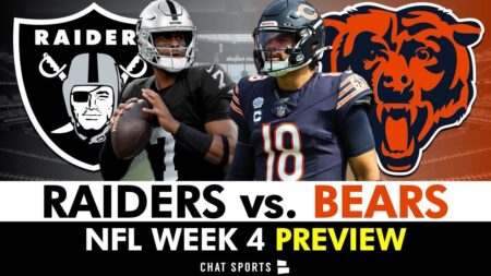 Chicago Bears Week 4 Preview vs. the Raiders in Vegas – On Tap Sports Net