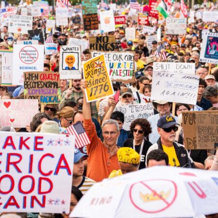 Photos: ‘No Kings’ protests against Trump administration return nationwide – NBC News