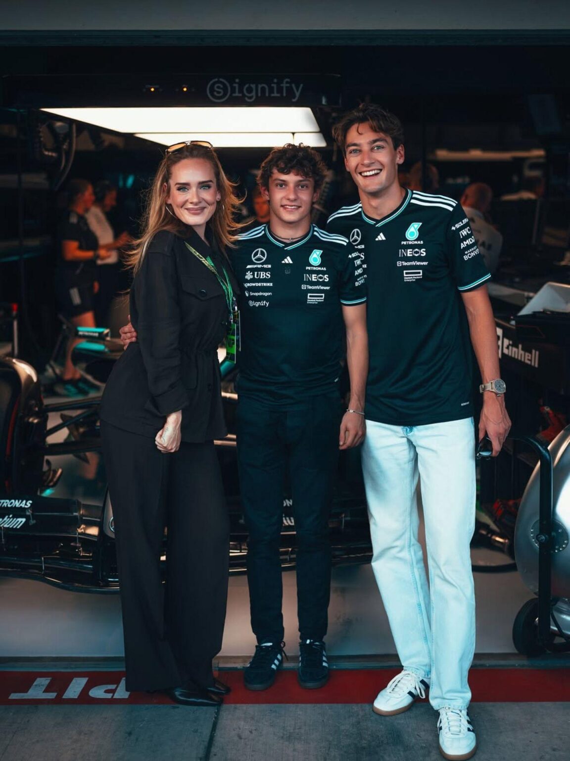 Adele Stuns Fans with Rare Public Appearance at F1 Event a Year After Las Vegas Residency Adele Makes Rare Public Appearance at F1 Event a Year After Las Vegas Residency – People.com